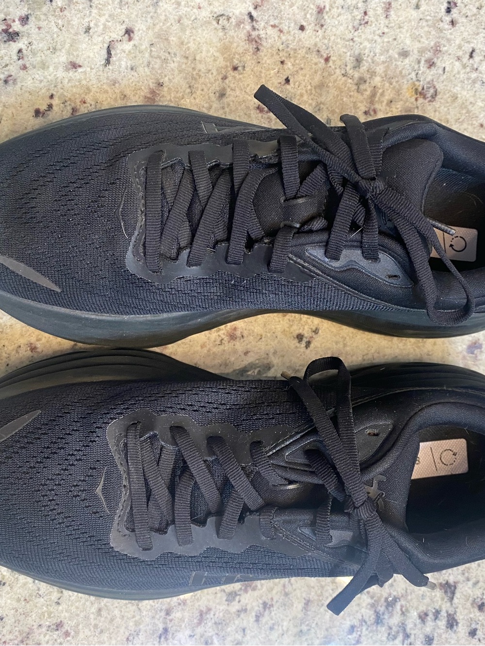 Hoka Bondi 8 Men's Black Lightweight Running Sneakers